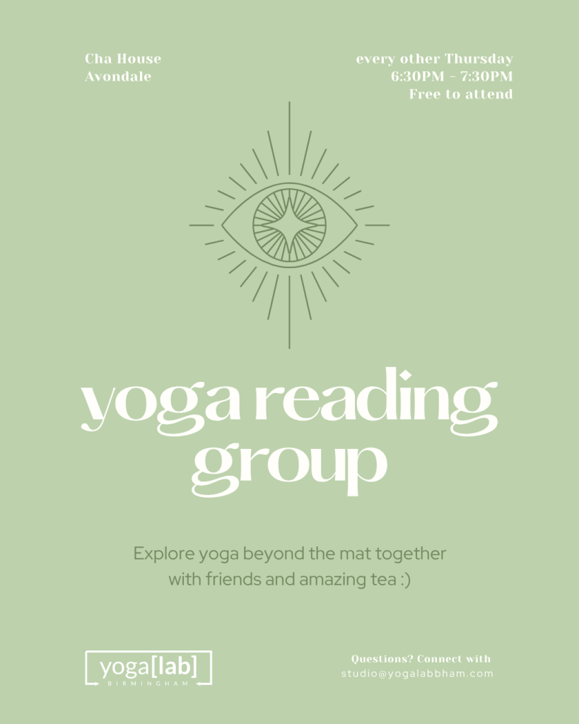 Reading Group flyer